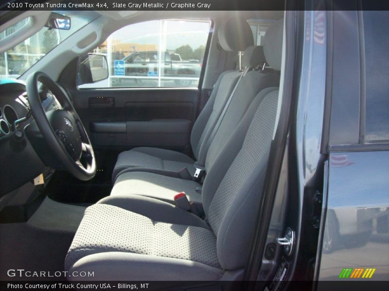 Slate Gray Metallic / Graphite Gray 2010 Toyota Tundra CrewMax 4x4