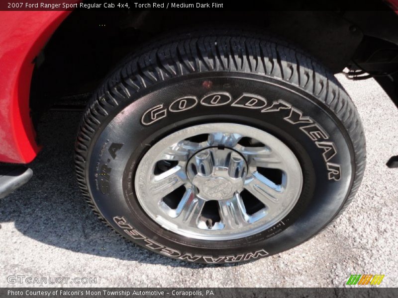 Torch Red / Medium Dark Flint 2007 Ford Ranger Sport Regular Cab 4x4