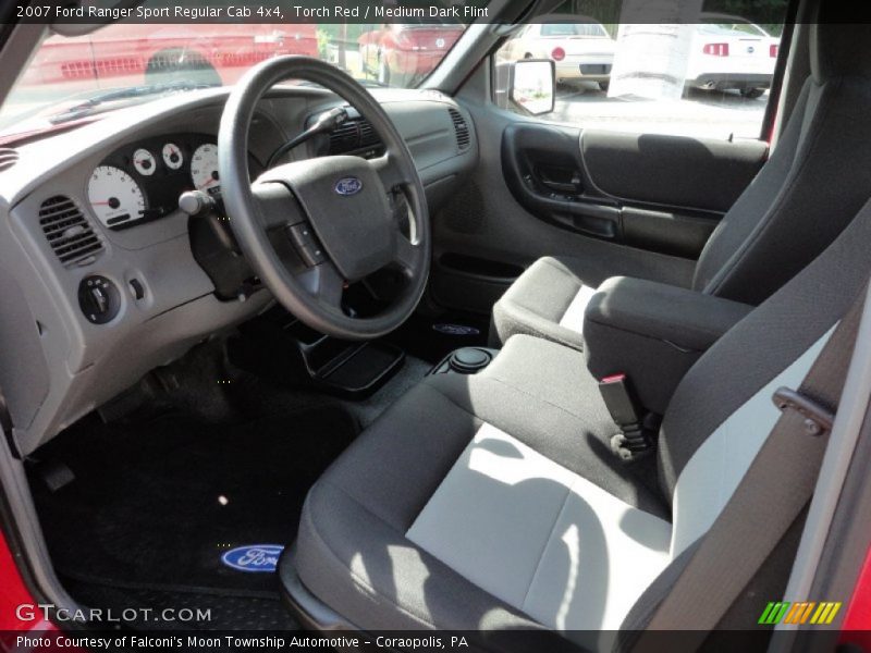 Torch Red / Medium Dark Flint 2007 Ford Ranger Sport Regular Cab 4x4