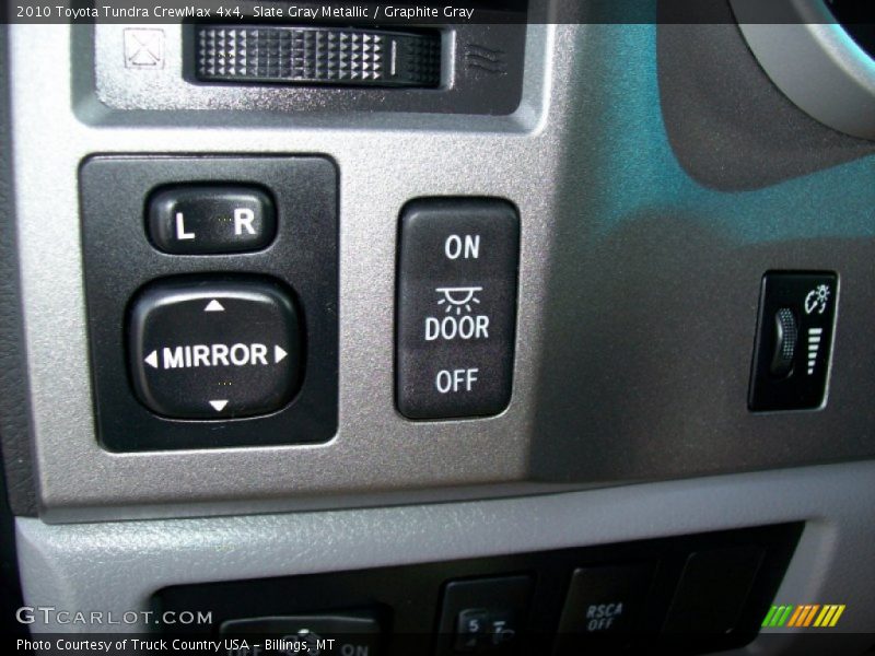 Slate Gray Metallic / Graphite Gray 2010 Toyota Tundra CrewMax 4x4