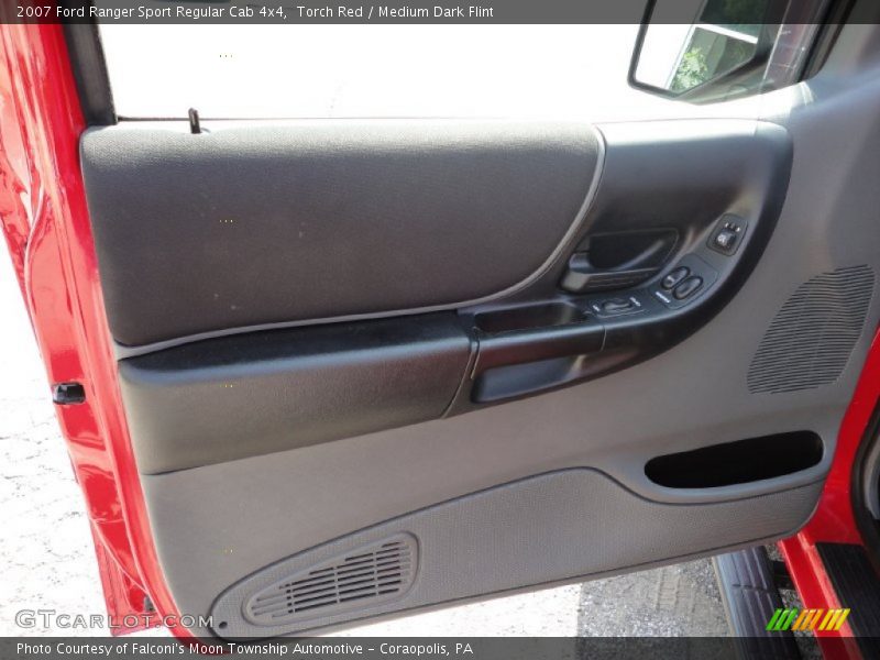 Torch Red / Medium Dark Flint 2007 Ford Ranger Sport Regular Cab 4x4
