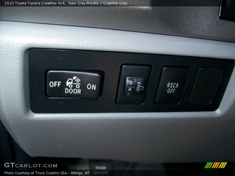 Slate Gray Metallic / Graphite Gray 2010 Toyota Tundra CrewMax 4x4
