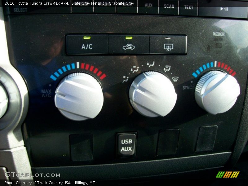Slate Gray Metallic / Graphite Gray 2010 Toyota Tundra CrewMax 4x4
