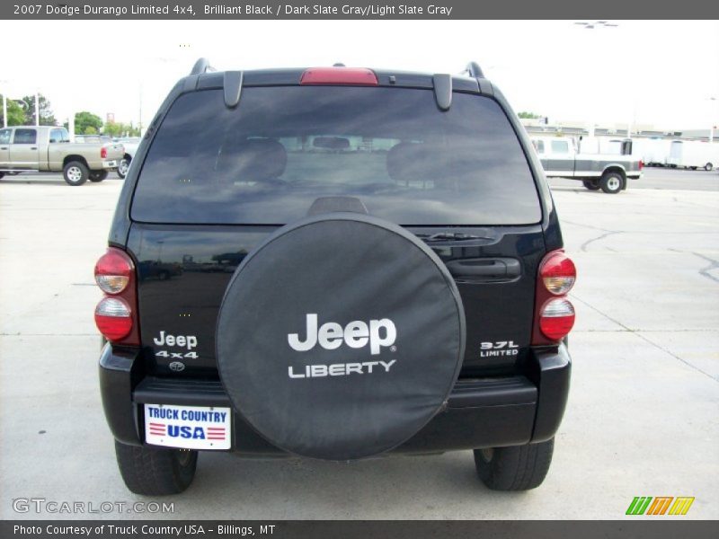 Brilliant Black / Dark Slate Gray/Light Slate Gray 2007 Dodge Durango Limited 4x4