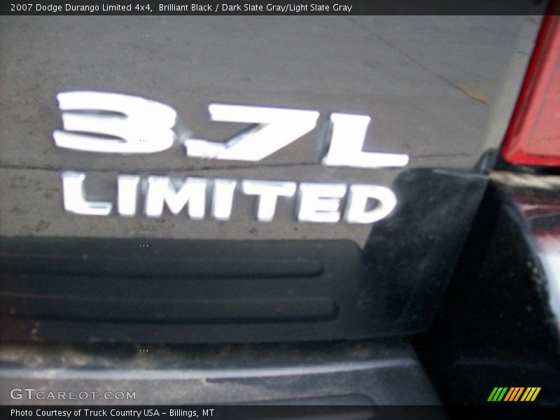 Brilliant Black / Dark Slate Gray/Light Slate Gray 2007 Dodge Durango Limited 4x4