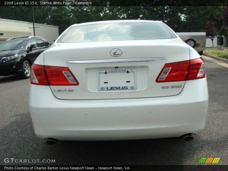 Starfire White Pearl / Cashmere 2008 Lexus ES 350
