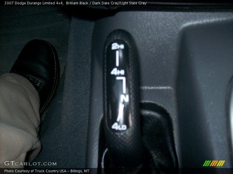 Brilliant Black / Dark Slate Gray/Light Slate Gray 2007 Dodge Durango Limited 4x4