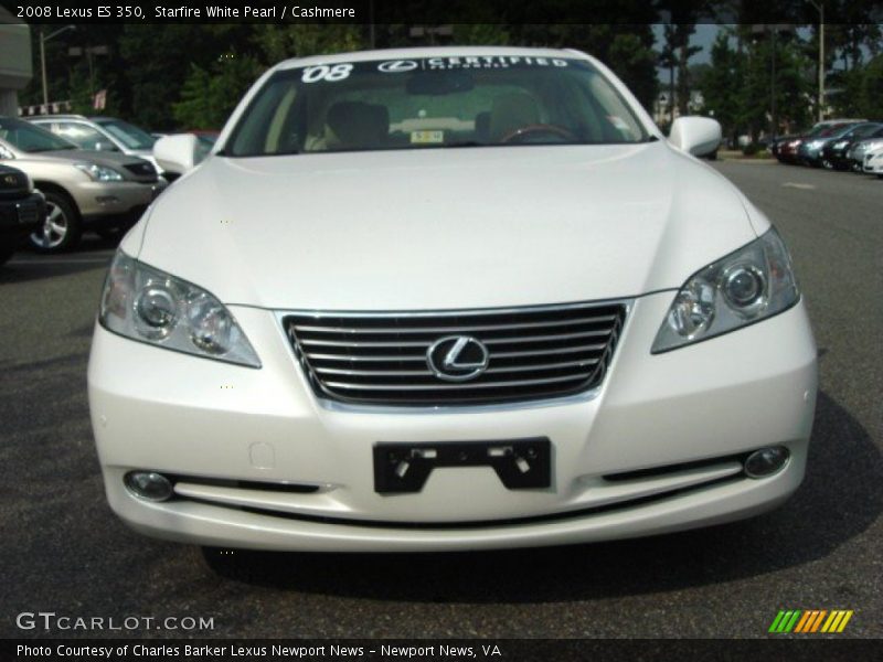 Starfire White Pearl / Cashmere 2008 Lexus ES 350
