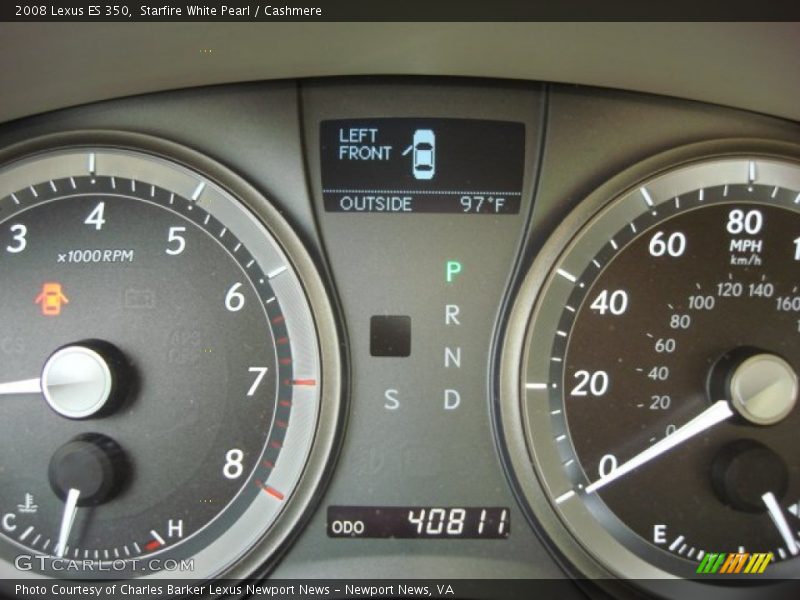 Starfire White Pearl / Cashmere 2008 Lexus ES 350