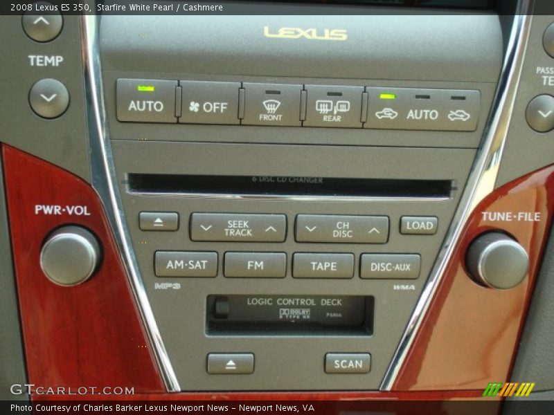 Starfire White Pearl / Cashmere 2008 Lexus ES 350