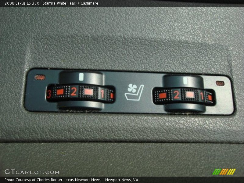 Starfire White Pearl / Cashmere 2008 Lexus ES 350