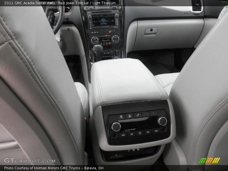 Red Jewel Tintcoat / Light Titanium 2011 GMC Acadia Denali AWD