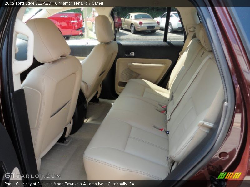 Cinnamon Metallic / Camel 2009 Ford Edge SEL AWD