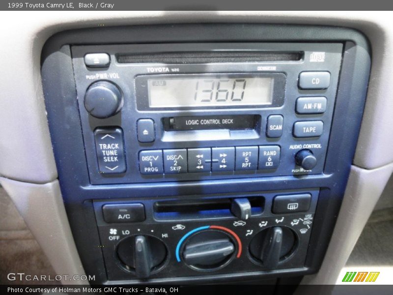 Black / Gray 1999 Toyota Camry LE