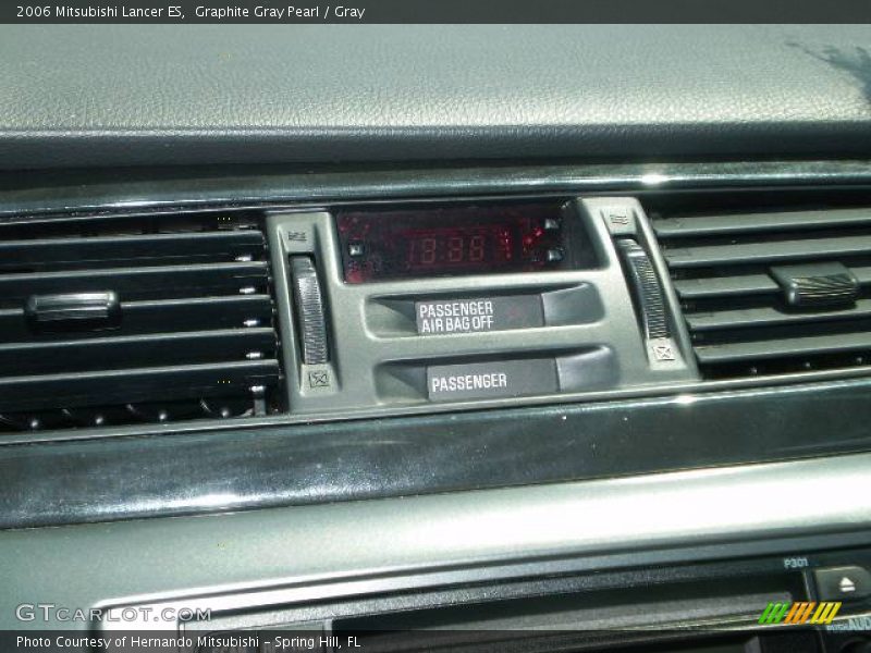 Graphite Gray Pearl / Gray 2006 Mitsubishi Lancer ES