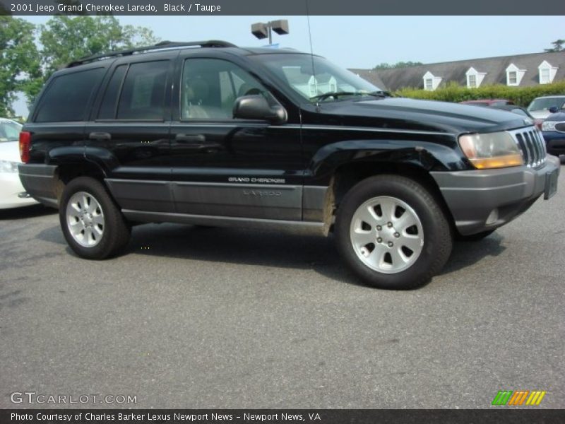 Black / Taupe 2001 Jeep Grand Cherokee Laredo