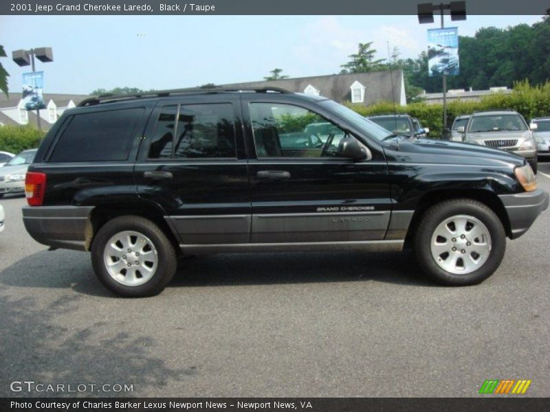 Black / Taupe 2001 Jeep Grand Cherokee Laredo