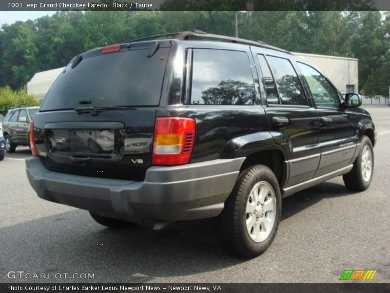 Black / Taupe 2001 Jeep Grand Cherokee Laredo