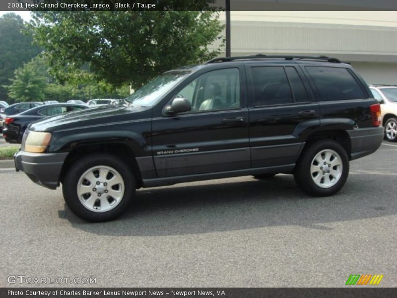 Black / Taupe 2001 Jeep Grand Cherokee Laredo