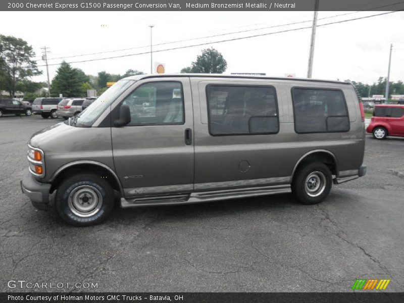  2000 Express G1500 Passenger Conversion Van Medium Bronzemist Metallic