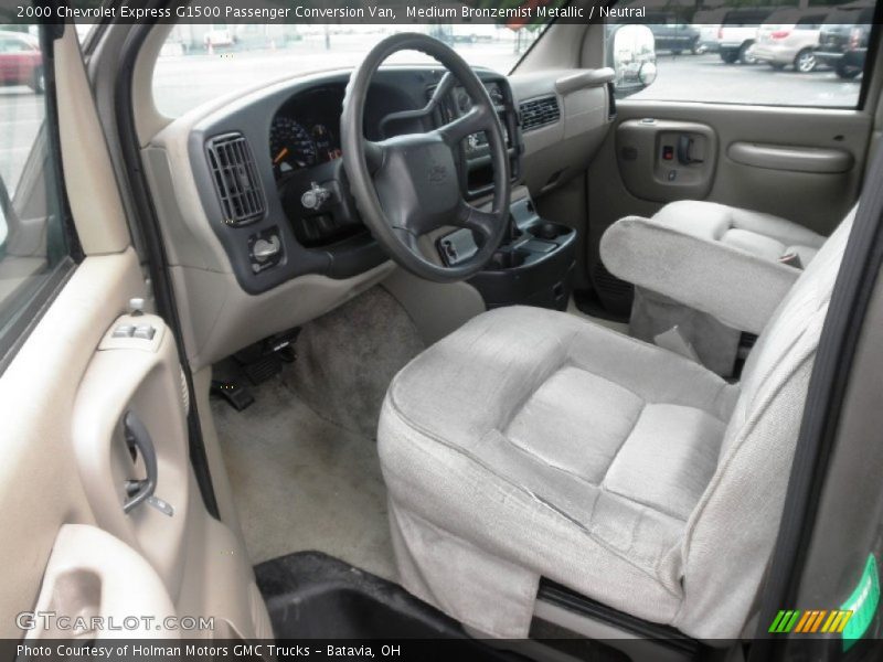 Medium Bronzemist Metallic / Neutral 2000 Chevrolet Express G1500 Passenger Conversion Van