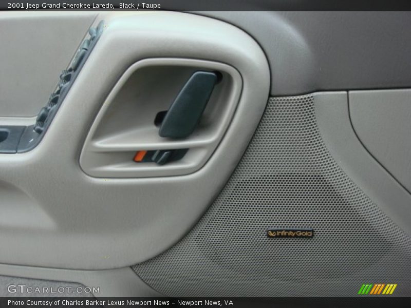 Black / Taupe 2001 Jeep Grand Cherokee Laredo