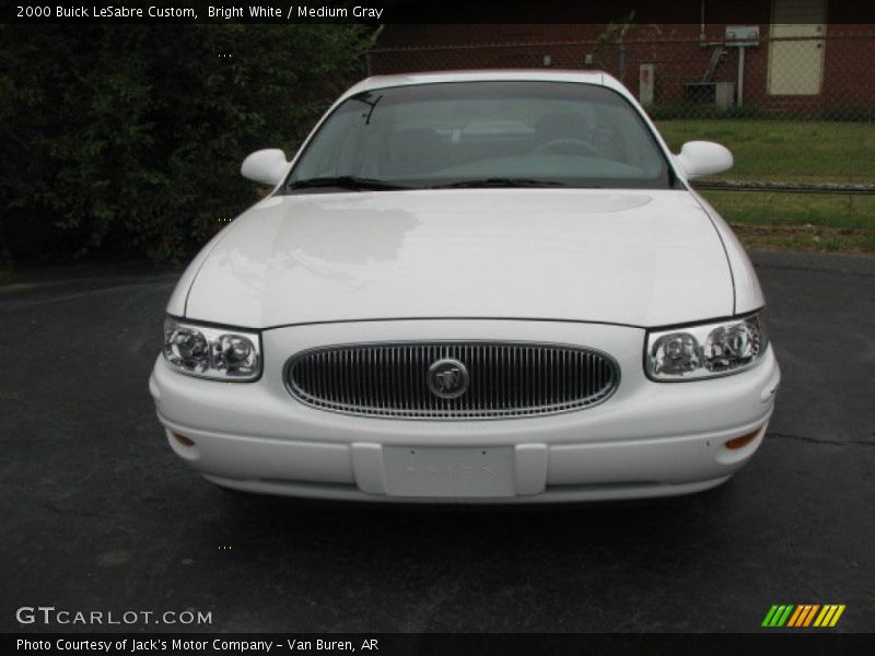Bright White / Medium Gray 2000 Buick LeSabre Custom