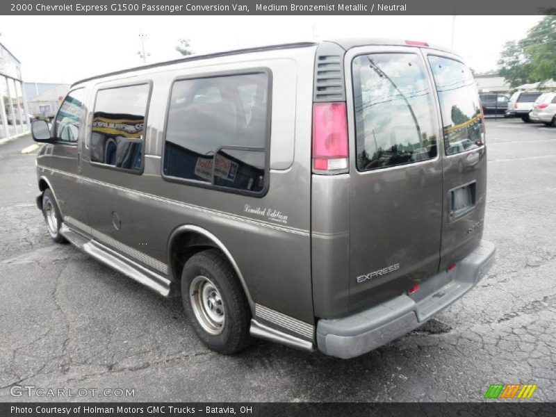 Medium Bronzemist Metallic / Neutral 2000 Chevrolet Express G1500 Passenger Conversion Van