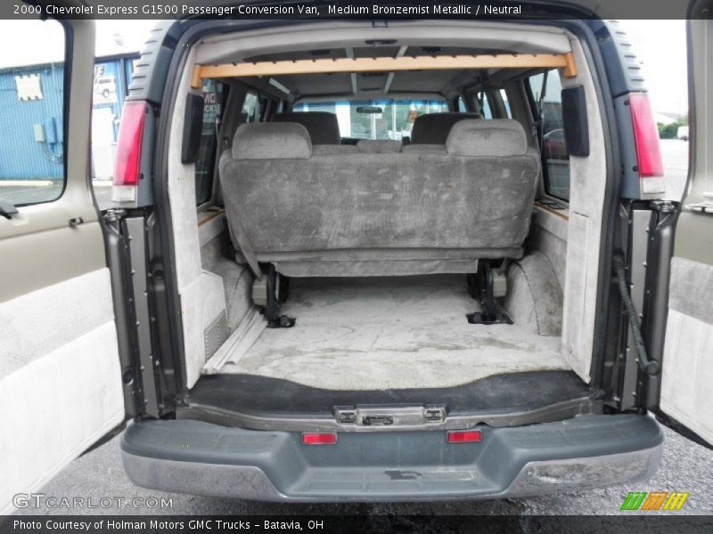  2000 Express G1500 Passenger Conversion Van Trunk