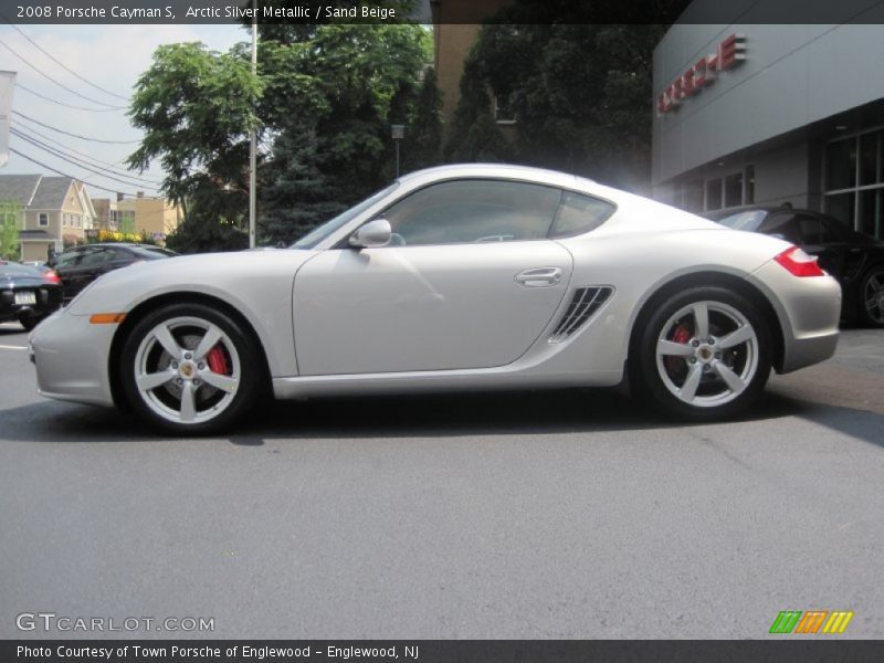  2008 Cayman S Arctic Silver Metallic