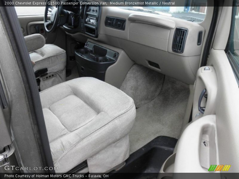 Dashboard of 2000 Express G1500 Passenger Conversion Van