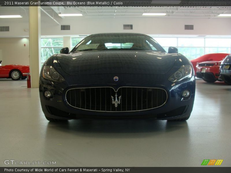 Blu Oceano (Blue Metallic) / Cuoio 2011 Maserati GranTurismo Coupe