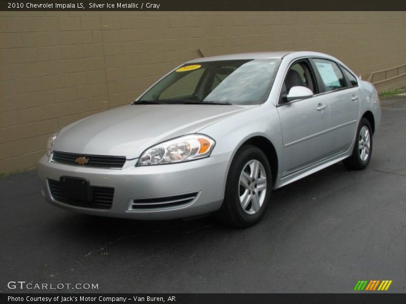 Silver Ice Metallic / Gray 2010 Chevrolet Impala LS