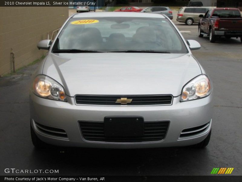 Silver Ice Metallic / Gray 2010 Chevrolet Impala LS