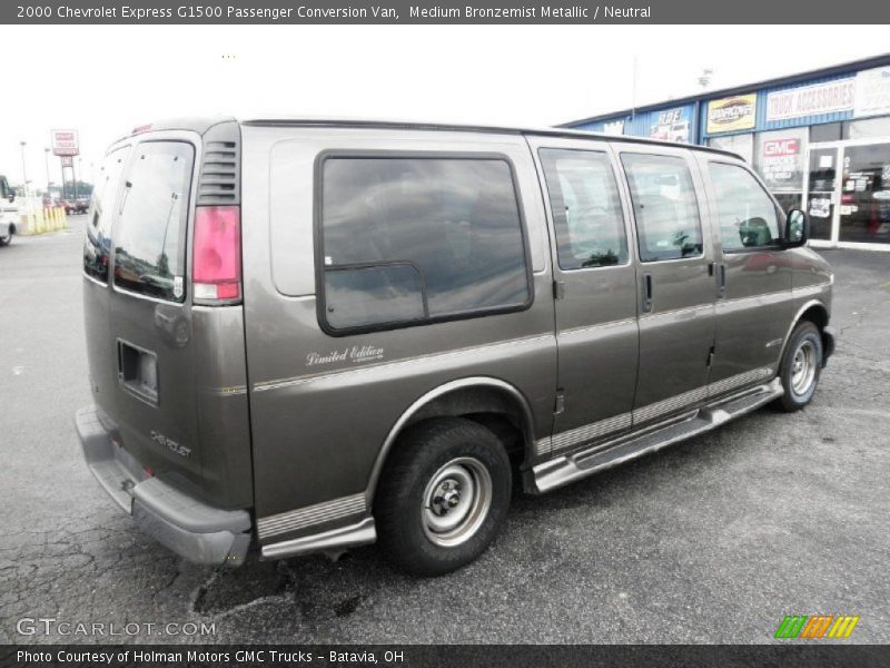 Medium Bronzemist Metallic / Neutral 2000 Chevrolet Express G1500 Passenger Conversion Van