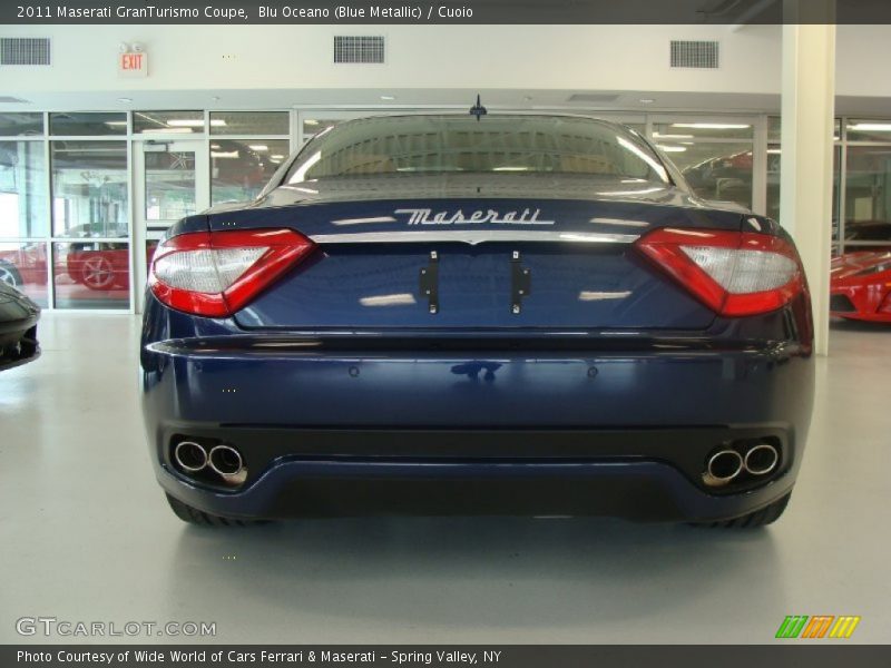 Blu Oceano (Blue Metallic) / Cuoio 2011 Maserati GranTurismo Coupe