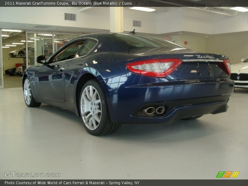 Blu Oceano (Blue Metallic) / Cuoio 2011 Maserati GranTurismo Coupe