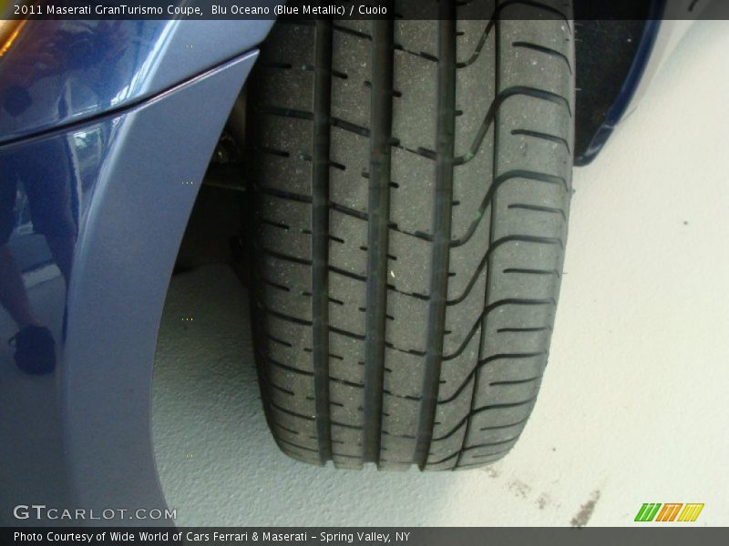 Blu Oceano (Blue Metallic) / Cuoio 2011 Maserati GranTurismo Coupe