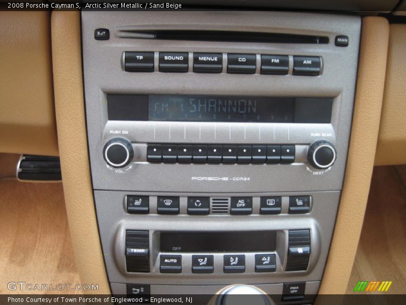 Arctic Silver Metallic / Sand Beige 2008 Porsche Cayman S