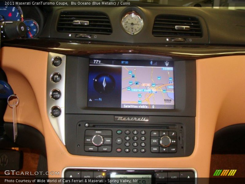 Controls of 2011 GranTurismo Coupe