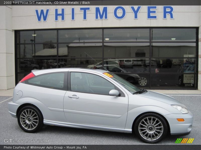 CD Silver Metallic / Black 2003 Ford Focus SVT Hatchback