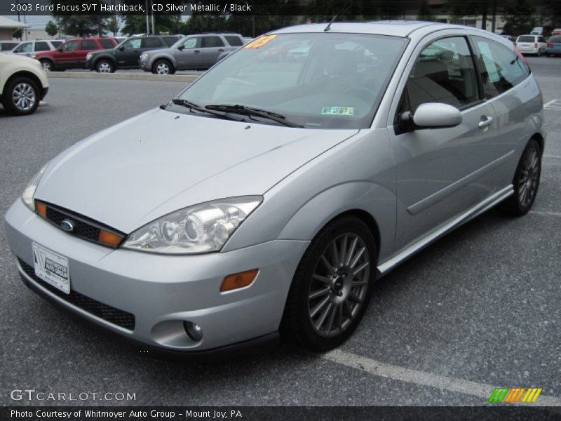 CD Silver Metallic / Black 2003 Ford Focus SVT Hatchback