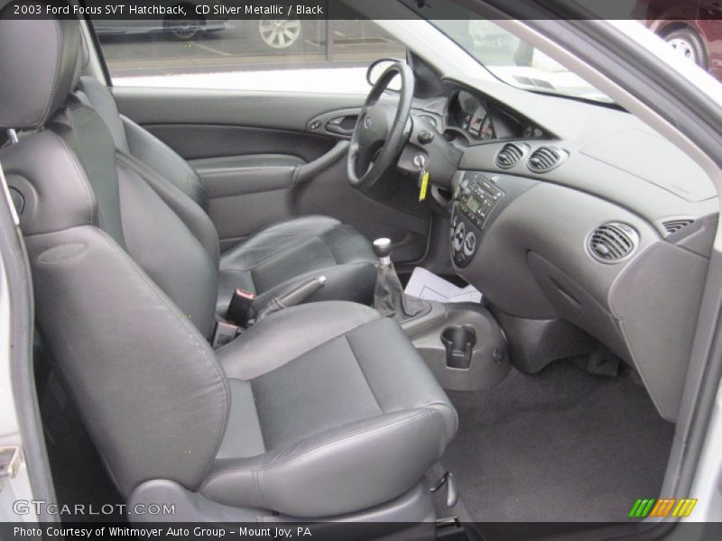  2003 Focus SVT Hatchback Black Interior