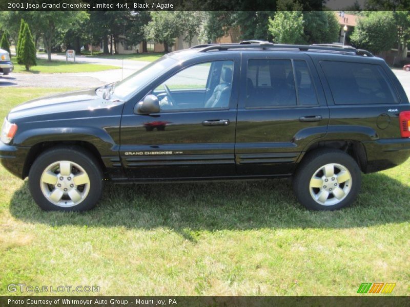 Black / Agate 2001 Jeep Grand Cherokee Limited 4x4