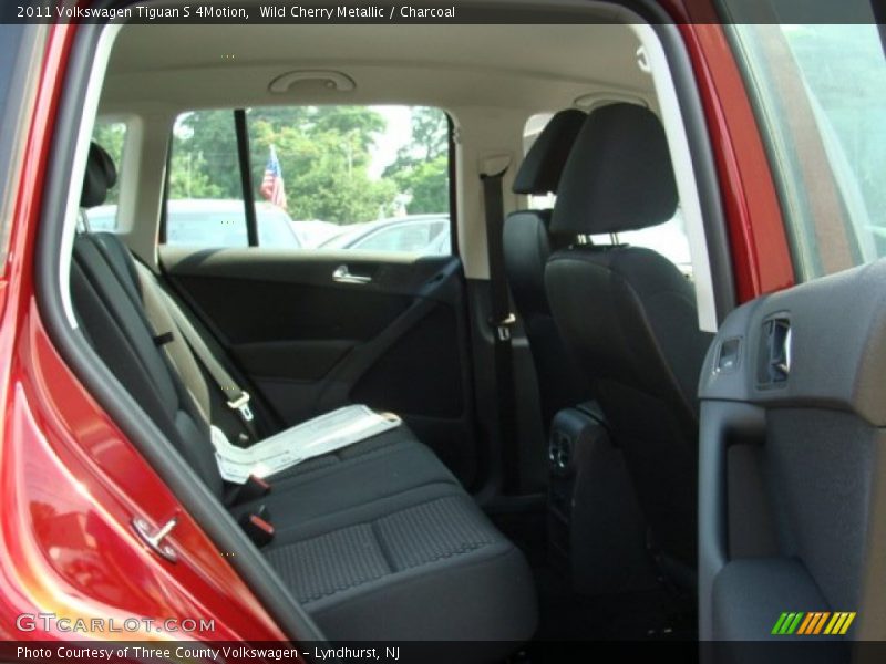 Wild Cherry Metallic / Charcoal 2011 Volkswagen Tiguan S 4Motion