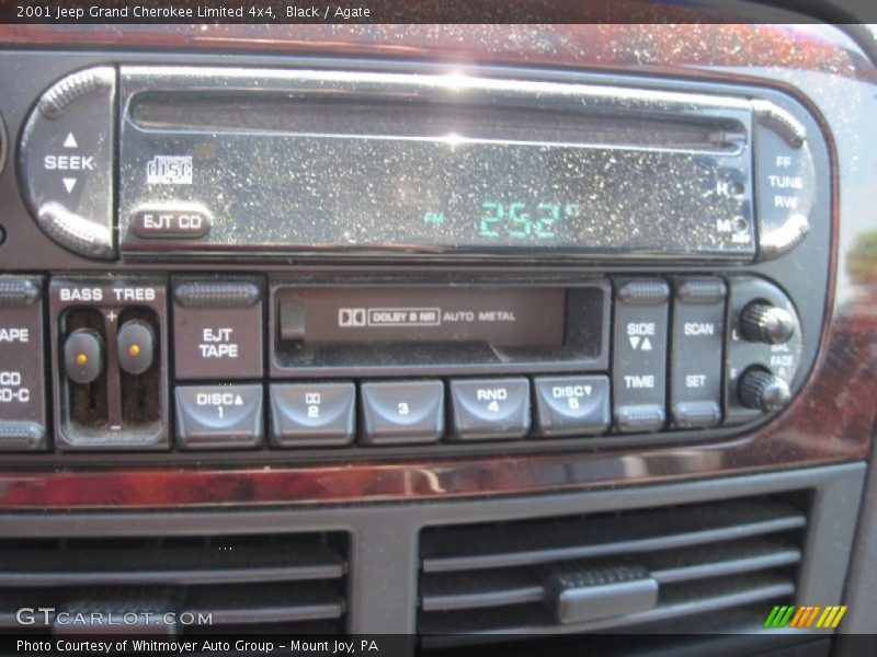 Black / Agate 2001 Jeep Grand Cherokee Limited 4x4