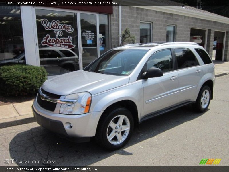 Galaxy Silver Metallic / Light Gray 2005 Chevrolet Equinox LT AWD