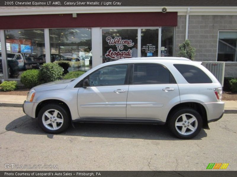 Galaxy Silver Metallic / Light Gray 2005 Chevrolet Equinox LT AWD