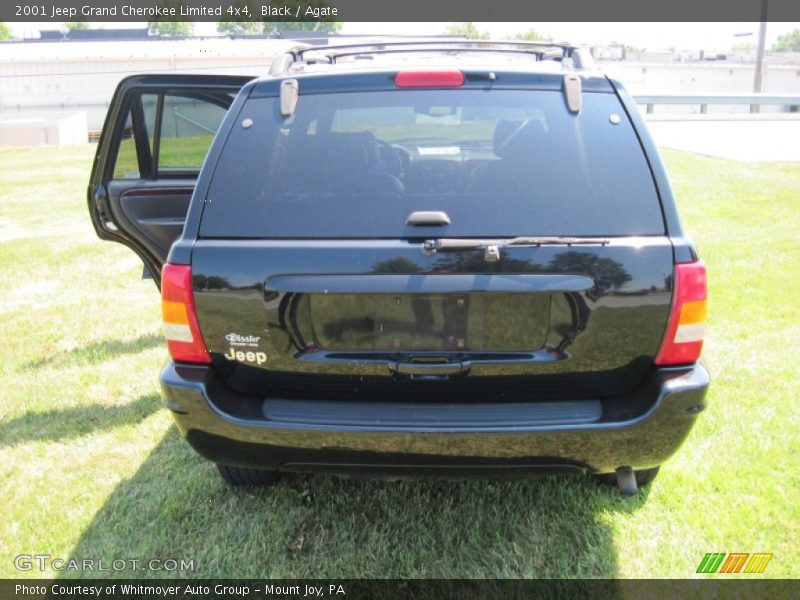 Black / Agate 2001 Jeep Grand Cherokee Limited 4x4