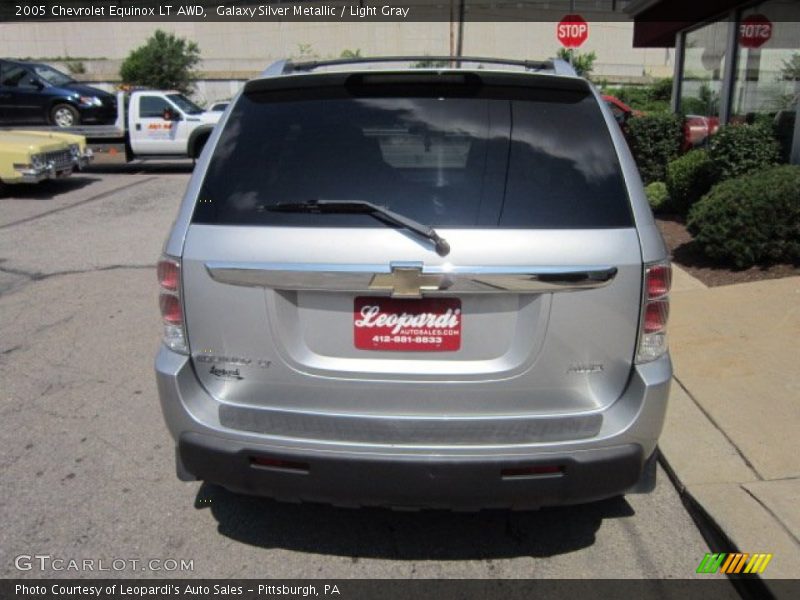 Galaxy Silver Metallic / Light Gray 2005 Chevrolet Equinox LT AWD